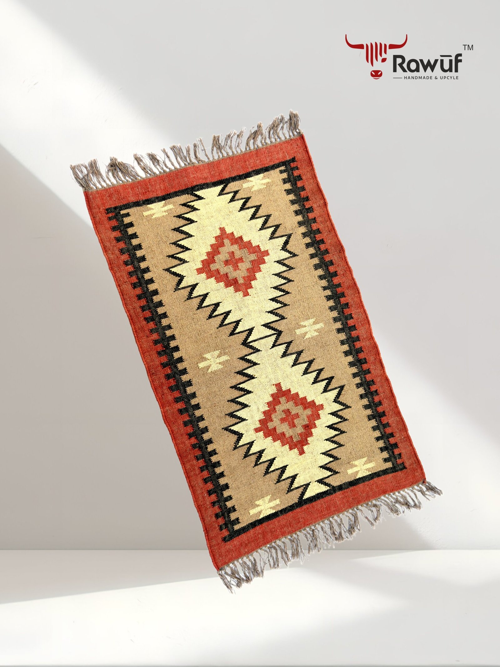 Handmade Wool Kilim - Image 2