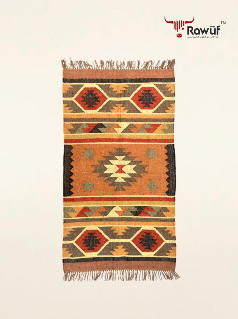 Handcrafted Wool Kilim Rug